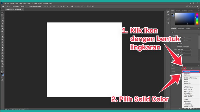 4. Cara Membuat Bingkai Twibbon di Photoshop
