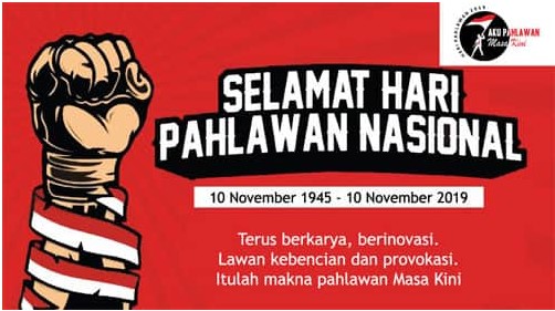 7. Stiker Hari PAhlawan 10 November