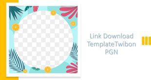 Link Download Template twibbon png