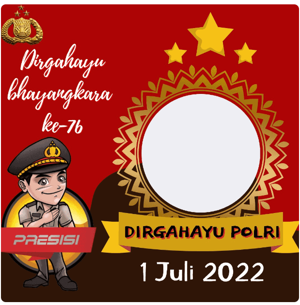 Kumpulan Link Twibbon Hari Bhayangkara 2022 2