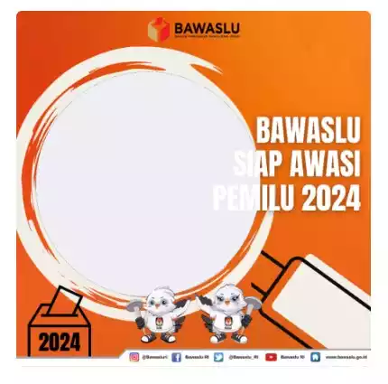Twibbon Bawaslu 2024 3