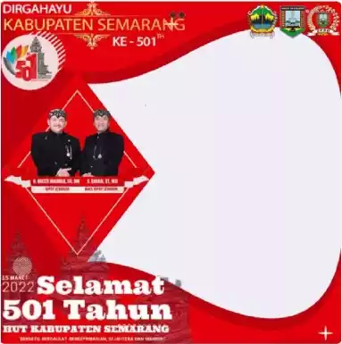 Twibbon HUT Kabupaten Semarang 9