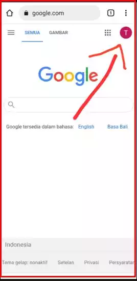 Google Chrome Sudah Tertaut Akun Gmail