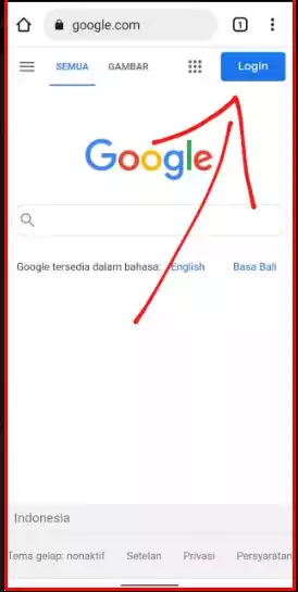 Google Chrome Tidak Tertaut Akun Gmail