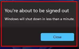 cara shutdown windows 11